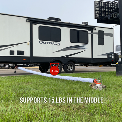 15 ft Levitator supports 15 lb in the middle of the span